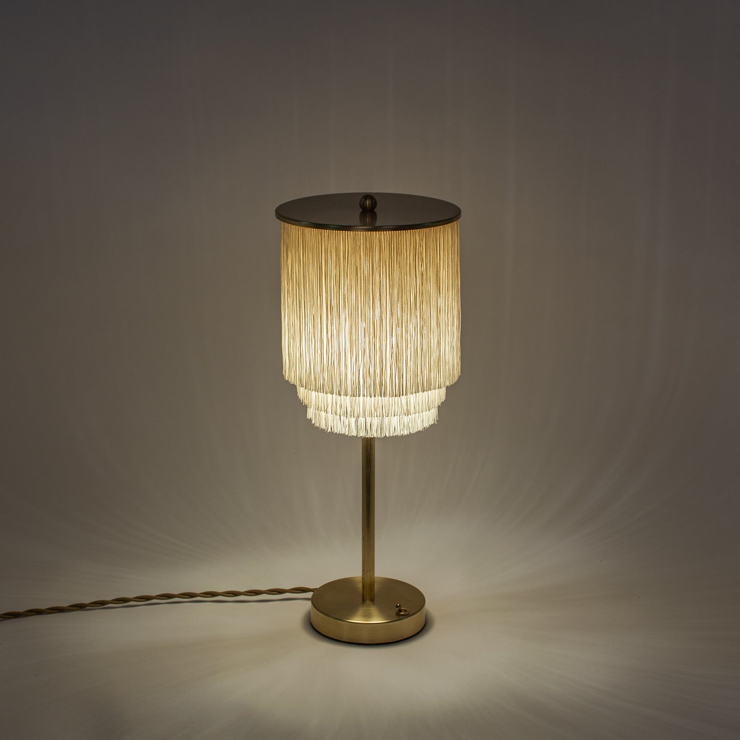 Stevie Table Lamp | Cream